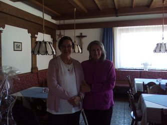 Rencontre avec Ursula Irrgang en Autriche.